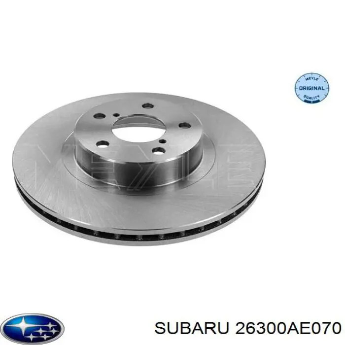 Tarcza hamulcowa przednia Subaru 26300AE070 cena, od 37,41 USD