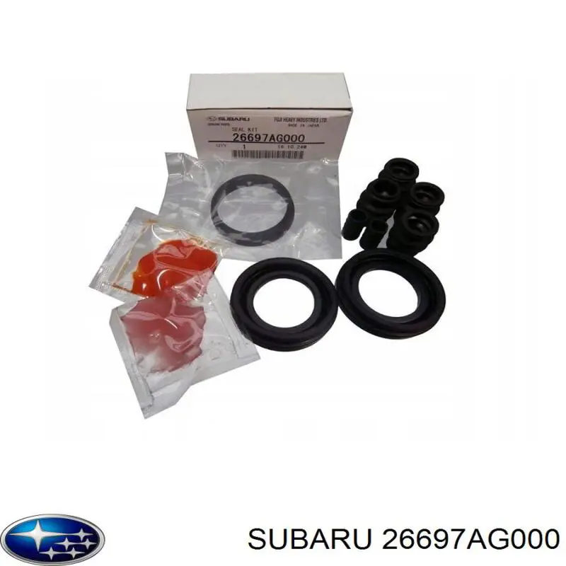 Zestaw naprawczy zacisku hamulcowego tylnego Subaru 26697AG000 cena, od 14,27 USD
