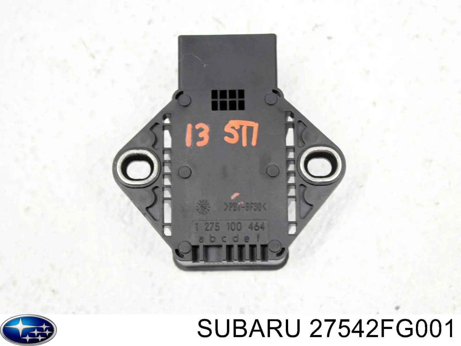 Do koszyka 27542FG001 Subaru Czujnik przyśpieszenia poprzecznego (ESP)