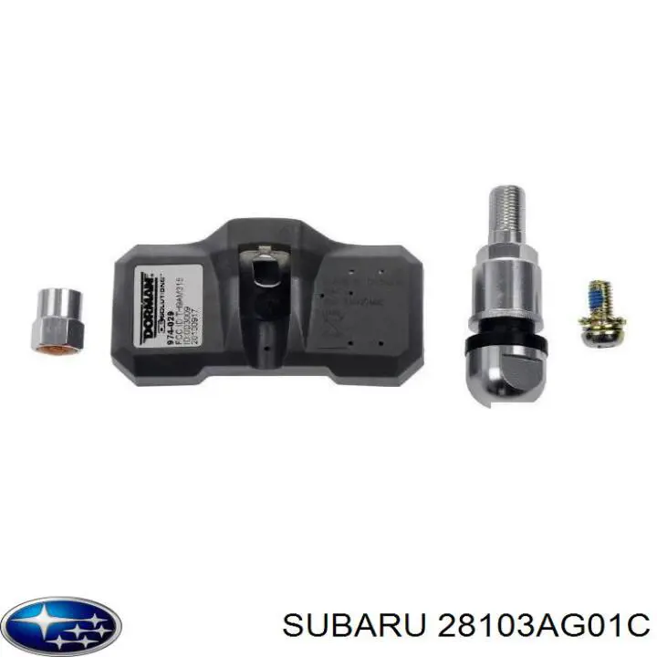 Czujnik ciśnienia w oponach Subaru 28103AG01C cena, od 45,74 USD