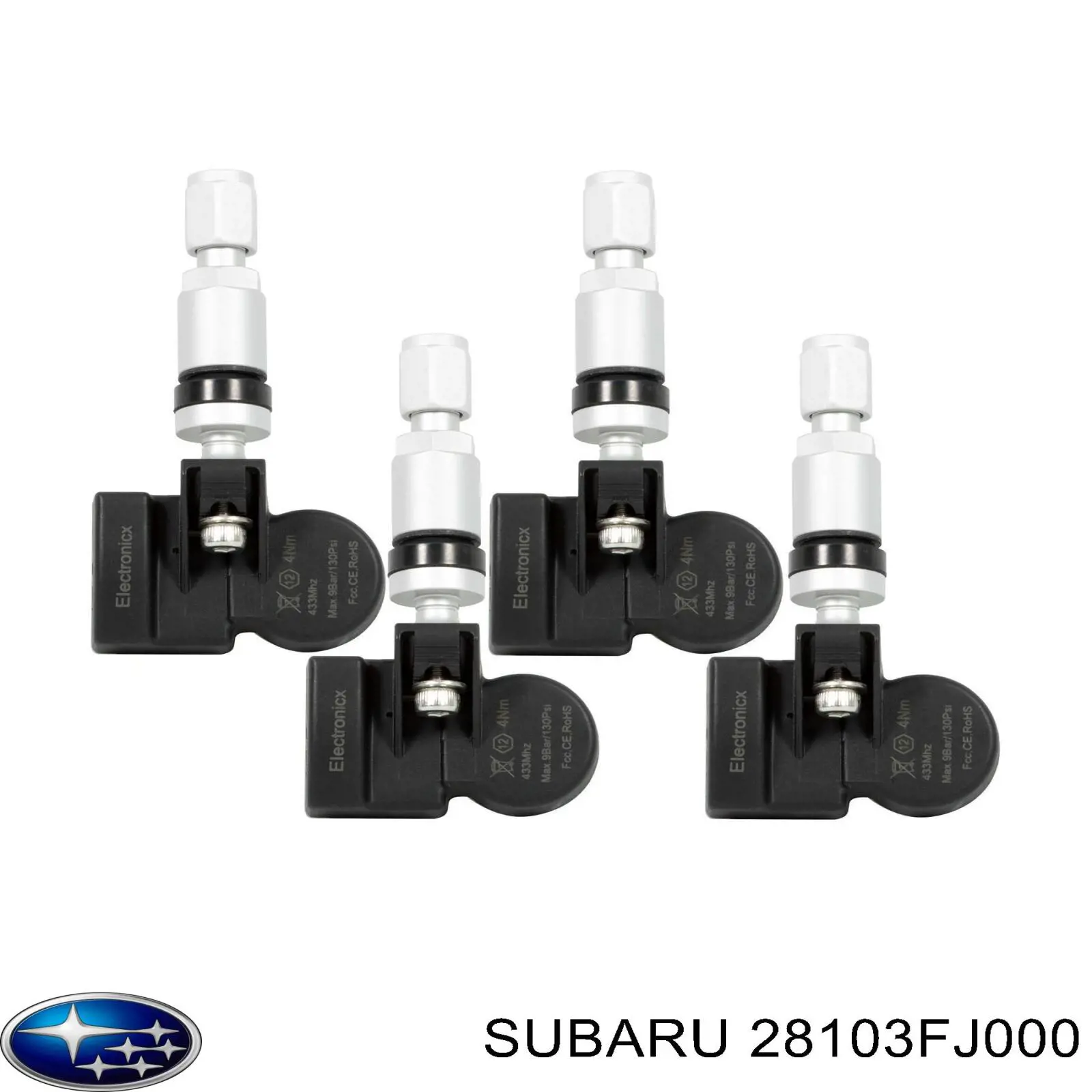 Do koszyka 28103FJ000 Subaru Czujnik ciśnienia w oponach
