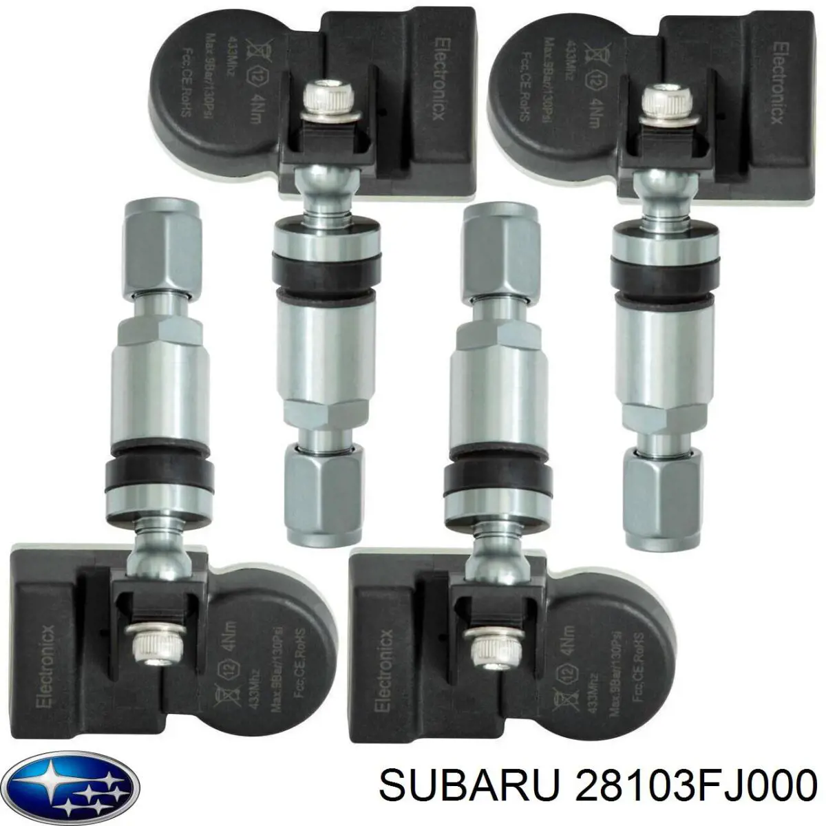 Czujnik ciśnienia w oponach 28103FJ000 Subaru