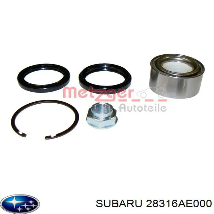 Do koszyka 28316AE000 Subaru Łożysko piasty przedniej