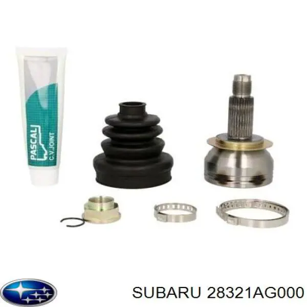 Półoś napędowa przednia 28321AG000 Subaru