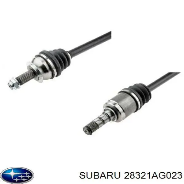 Półoś napędowa przednia Subaru 28321AG023 cena, od 94,55 USD