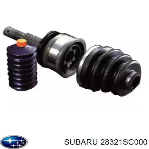 Półoś napędowa przednia Subaru 28321SC000 cena, od 49,37 USD
