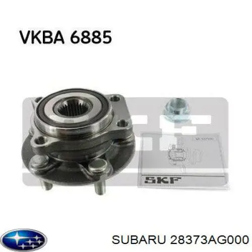Do koszyka 28373AG000 Subaru Piasta przednia