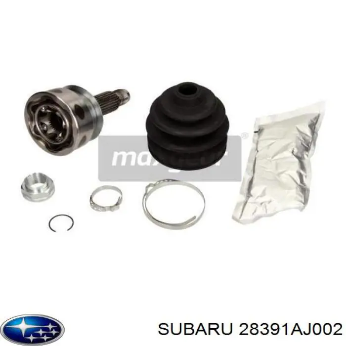 Przegub homokinetyczny przedni zewnętrzny Subaru 28391AJ002 cena, od 44,70 USD