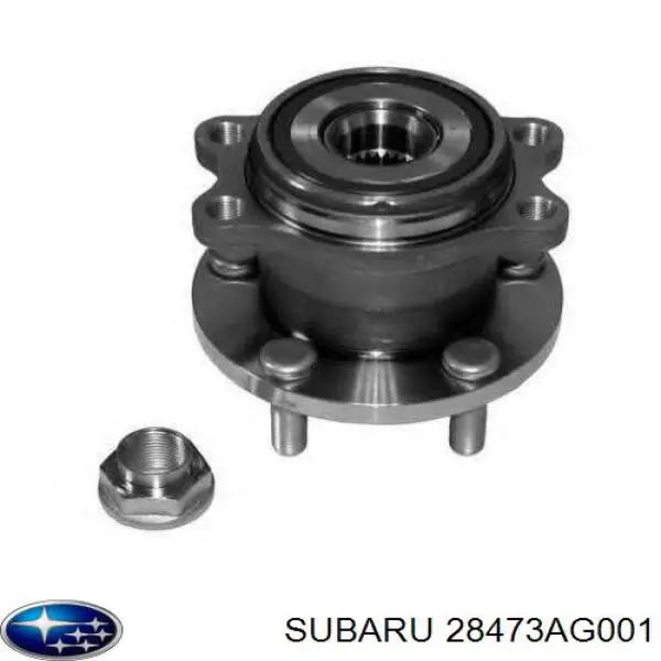 Piasta tylna Subaru 28473AG001 cena, od 83,13 USD