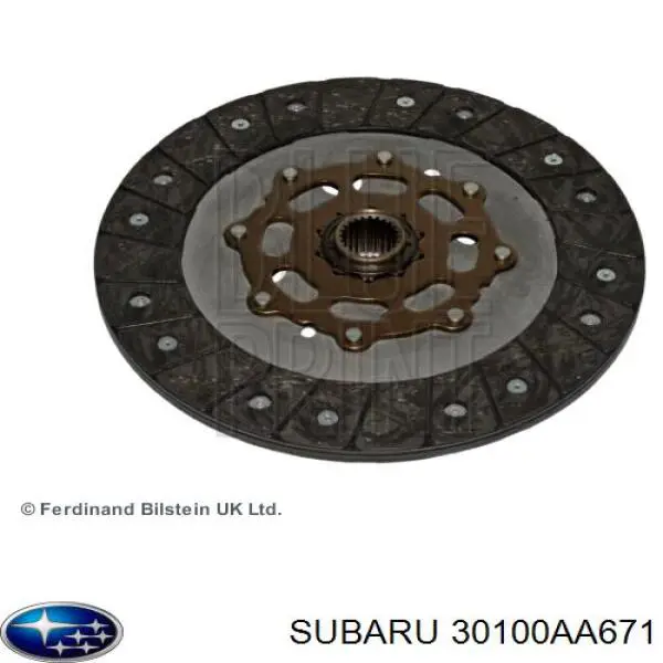 Do koszyka Tarcza sprzęgła Subaru Legacy III BE, BH