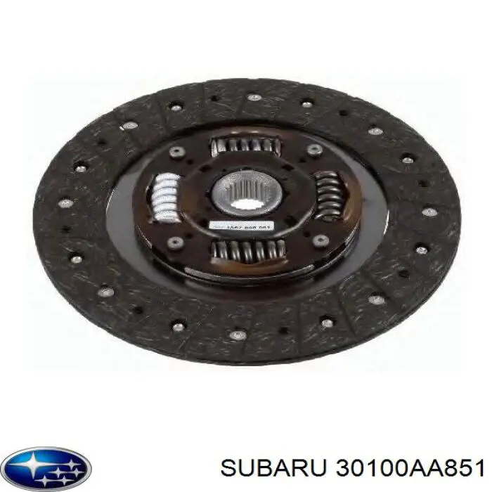 Tarcza sprzęgła Subaru 30100AA851 cena, od 59,34 USD