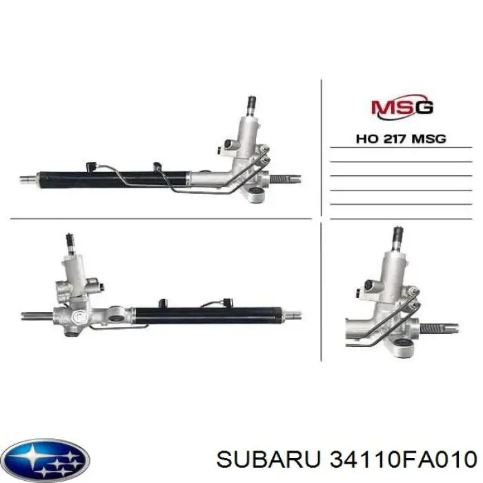  Listwa kierownicza (maglownica) Subaru Legacy 1