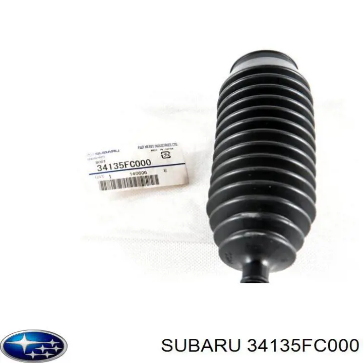 34135FC000 Subaru Osłona mechanizmu kierowniczego (maglownicy)