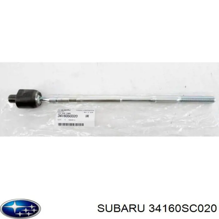 Drążek kierowniczy Subaru 34160SC020 cena, od 21,38 USD