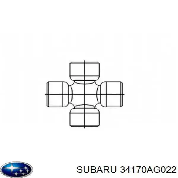 Wał kolumny kierowniczej dolny Subaru 34170AG022 cena, od 52,77 USD