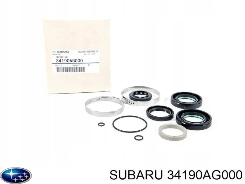 Zestaw naprawczy maglownicy (mechanizmu) (zestaw uszczelniaczy) Subaru 34190AG000 cena, od 32,94 USD