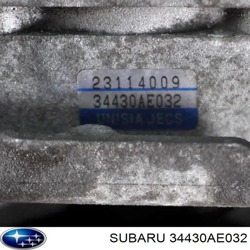 Do koszyka 34430AE121 Subaru Pompa wspomagania hydraulicznego kierownicy