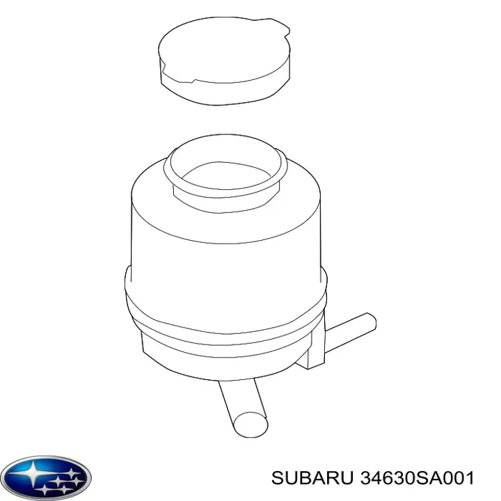 Zbiornik płynu wspomagania Subaru Forester II SUV (S11, SG) (2002 - 2007) cena, od 46,50 USD