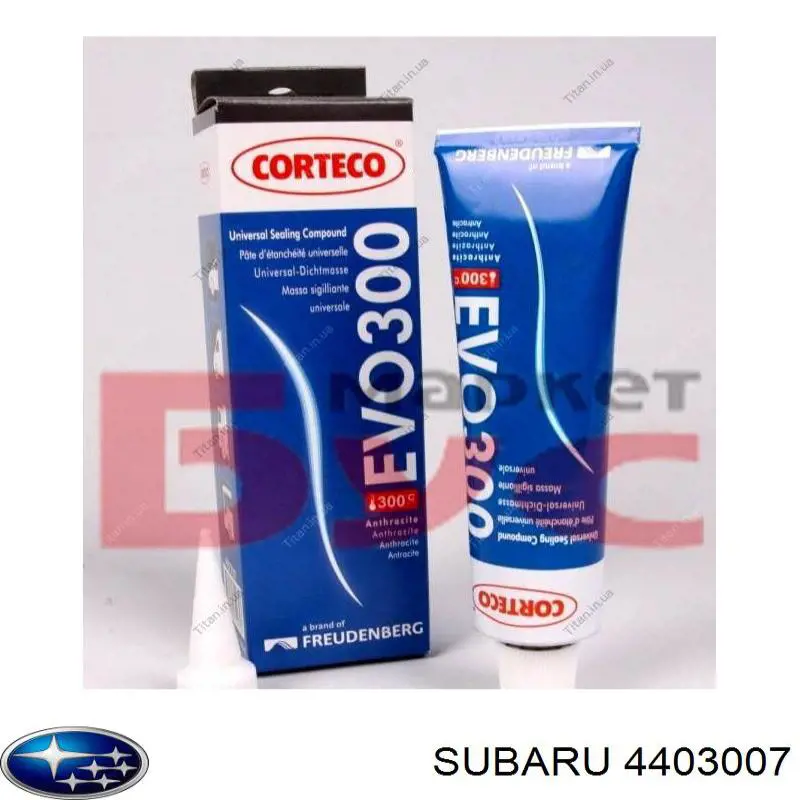 Szczeliwo silnikowe żaroodporne Subaru 4403007