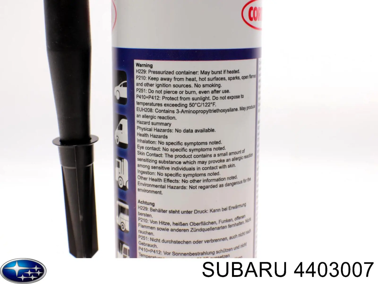Szczeliwo silnikowe żaroodporne 4403007 Subaru