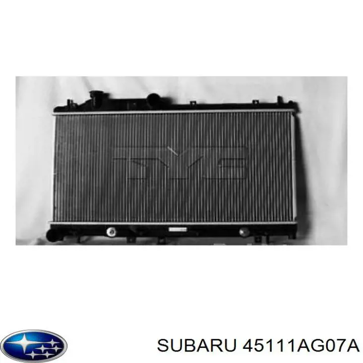 Chłodnica silnika Subaru 45111AG07A cena, od 134,37 USD