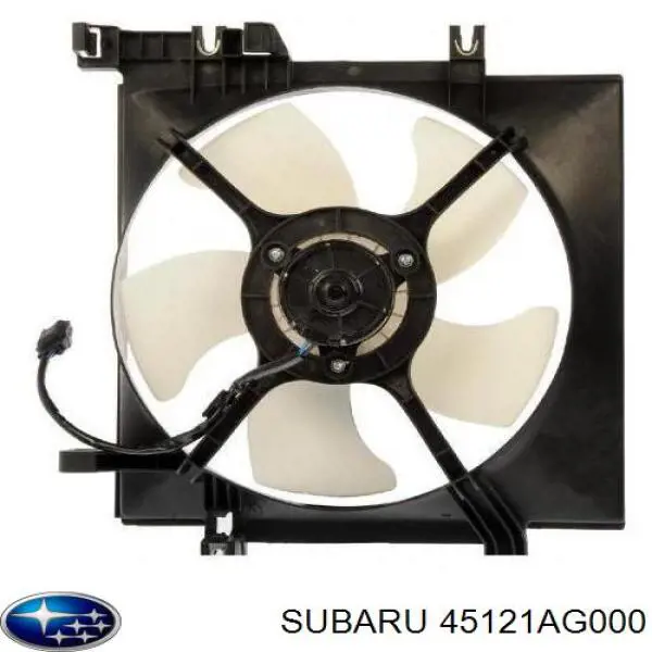 Do koszyka Wentylator elektryczny układu chłodzenia kompletny (silnik+wirnik) Subaru Outback III B13, BP
