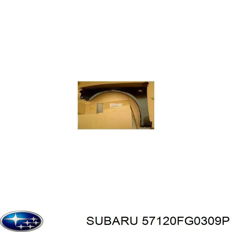 Błotnik przedni lewy Subaru 57120FG0309P cena, od 148,30 USD
