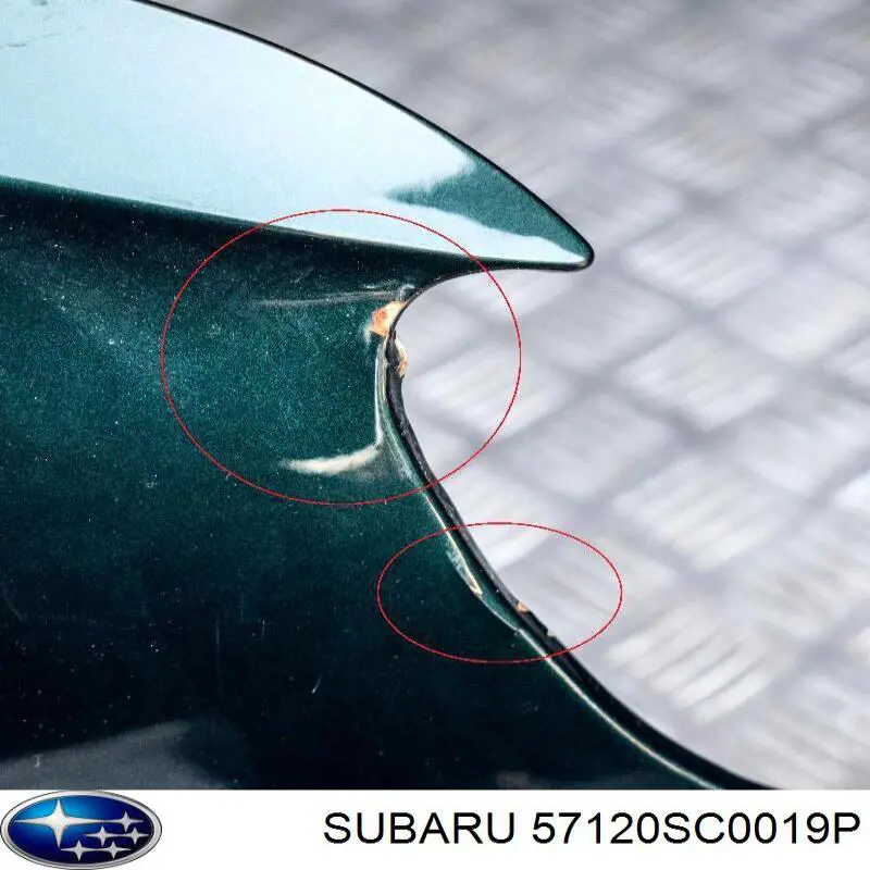 57120SC0019P Subaru Błotnik przedni prawy