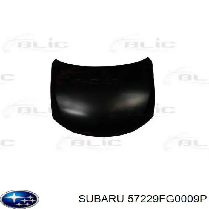 Maska silnika Subaru 57229FG0009P cena, od 141,89 USD