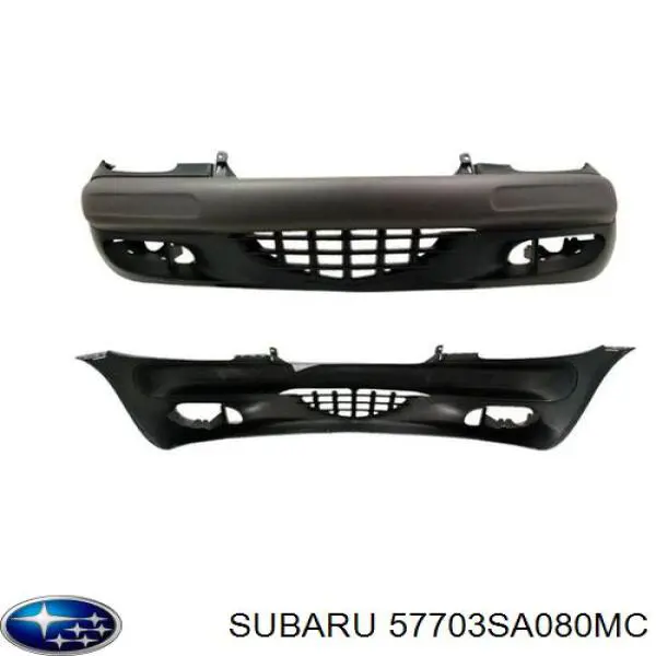 Do koszyka 57703SA080MC Subaru Zderzak przedni