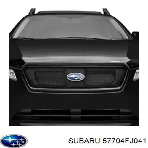 Zderzak tylny 57704FJ041 Subaru