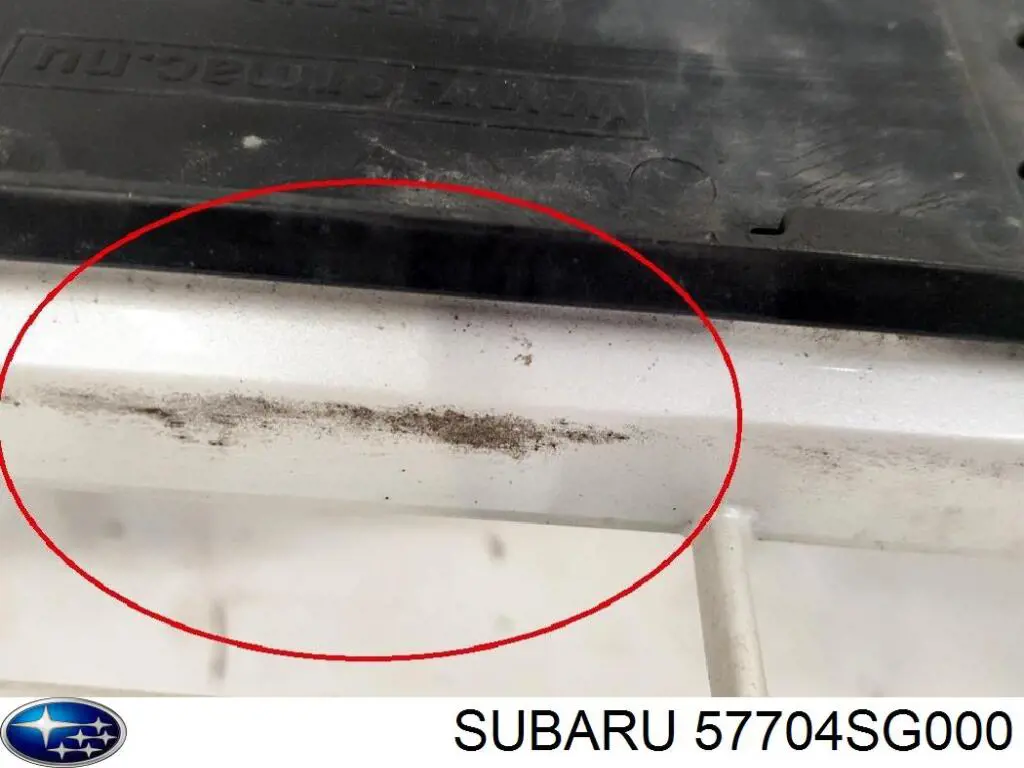 57704SG000 Subaru Zderzak przedni