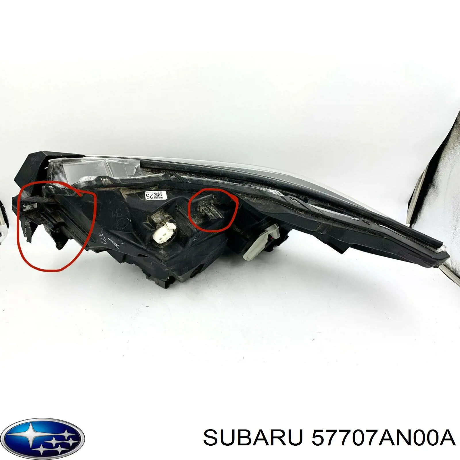 57707AN00A Subaru Wspornik zderzaka przedniego prawy