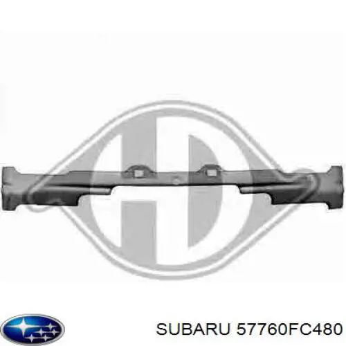 Wzmocnienie zderzaka przedniego do Subaru Forester I S10, SF