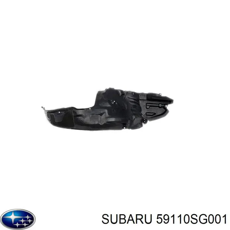 Nadkole błotnika przedniego prawe Subaru Forester IV SUV (S13, SJ) (2012 - 2018) cena, od 39,31 USD