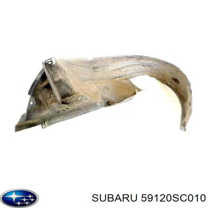 Do koszyka Nadkole błotnika przedniego lewe Subaru Forester III S12, SH