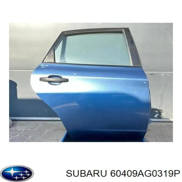 Drzwi tylne lewe do Subaru Legacy IV B13