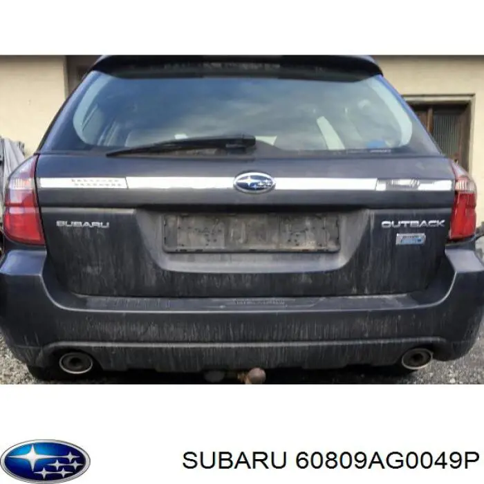 60809AG0049P Subaru Drzwi tylne (bagażnika 3/5)