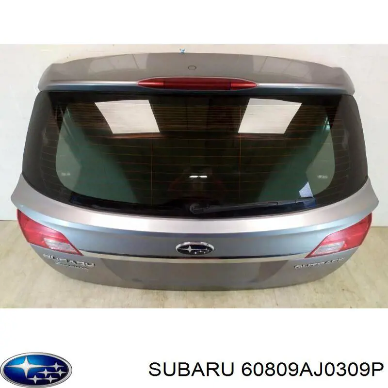 60809AJ0309P Subaru Drzwi tylne (bagażnika 3/5)