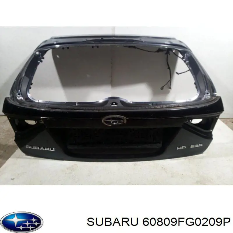60809FG0209P Subaru Drzwi tylne (bagażnika 3/5)