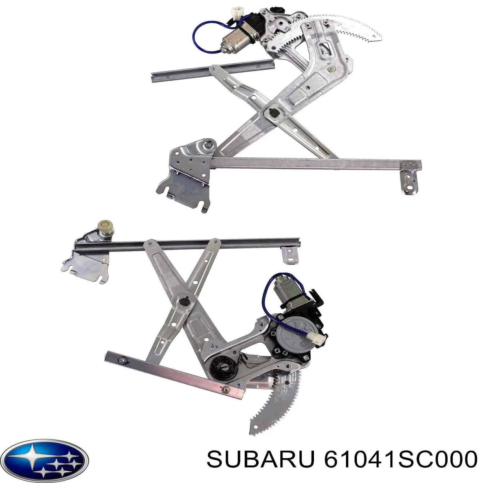 61041SC000 Subaru Mechanizm podnoszenia szyby drzwi przednich prawych