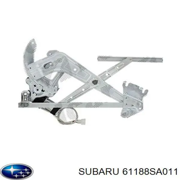 Silniczek podnośnika szyby drzwi przednich lewych Subaru 61188SA011 cena, od 112,68 USD