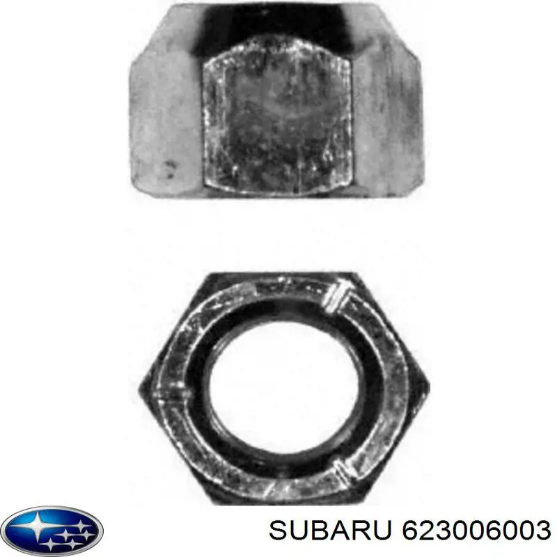 Do koszyka 623006003 Subaru Nakrętka koła