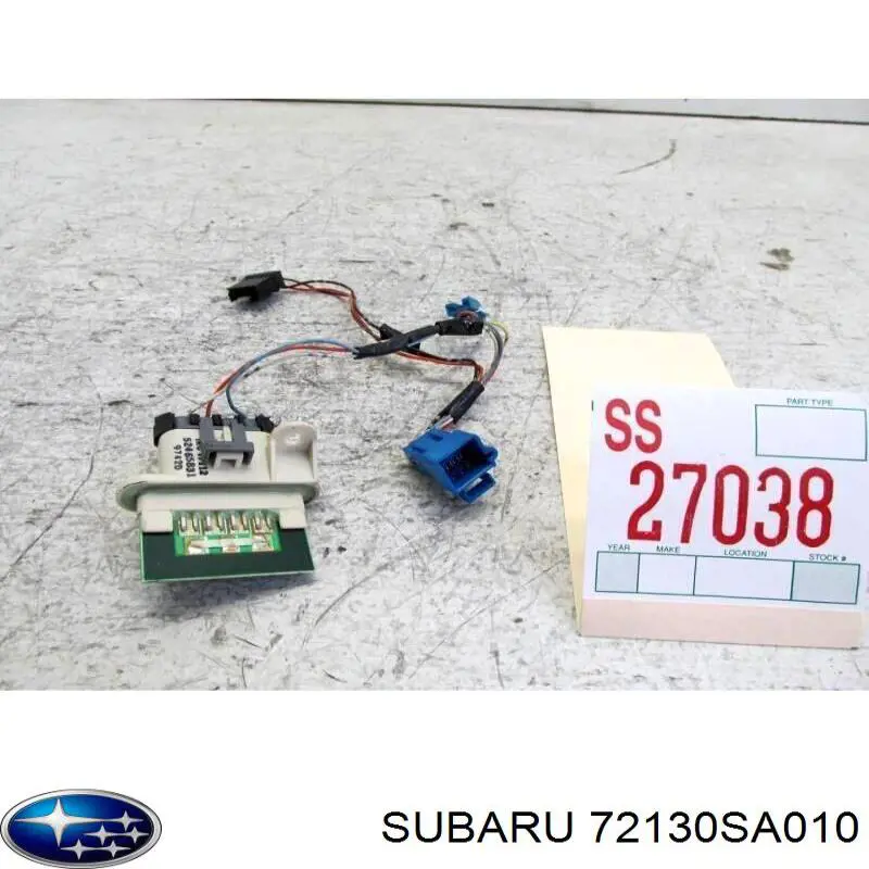 Chłodnica nagrzewnicy (ogrzewacza) Subaru 72130SA010 cena, od 72,45 USD