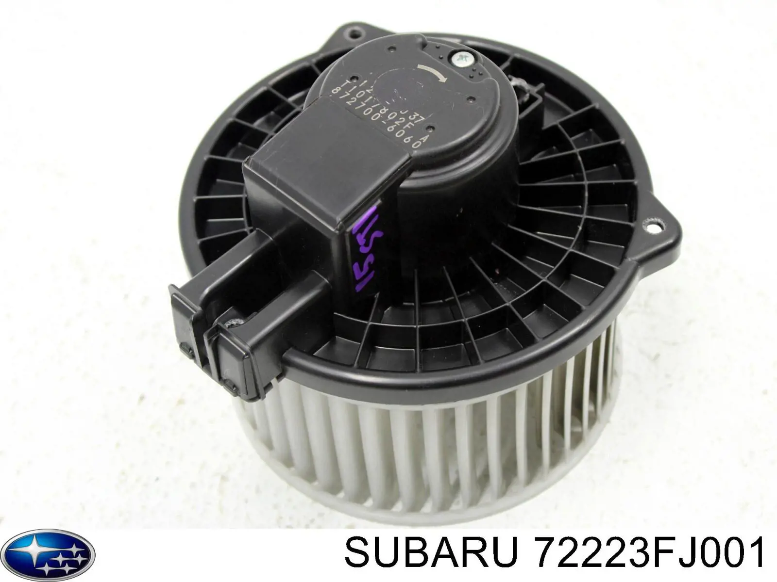72223FJ001 Subaru Silniczek wentylatora nagrzewnicy (ogrzewacza wnętrza)