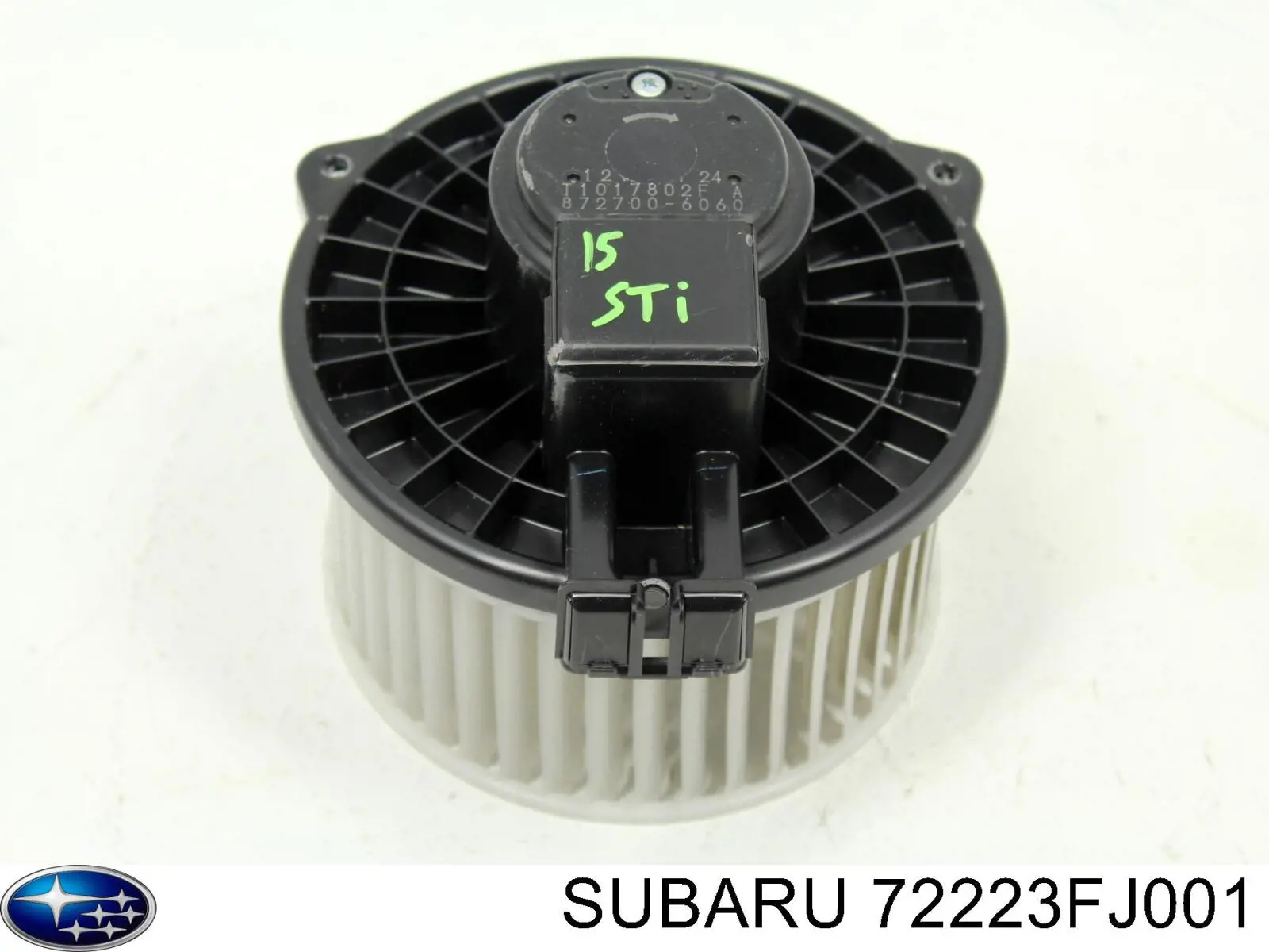 Silniczek wentylatora nagrzewnicy (ogrzewacza wnętrza) Subaru 72223FJ001 cena, od 63,98 USD