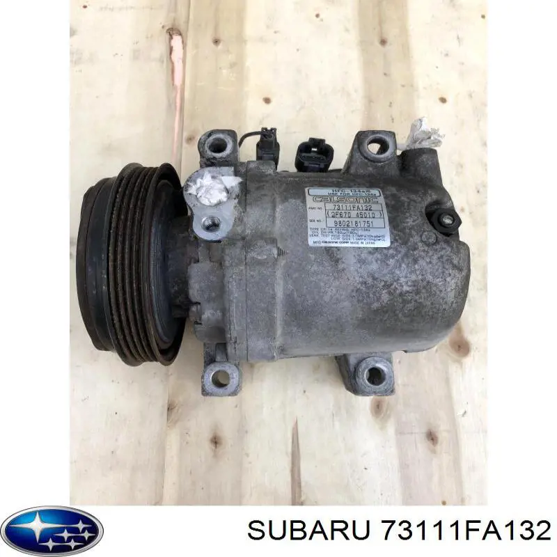 Sprężarka klimatyzacji Subaru 73111FA132 cena, od 73,56 USD