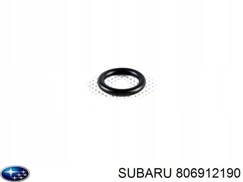 Pierścień uszczelniający przewodu zwrotnego sprężarki Subaru 806912190 cena, od 2,38 USD