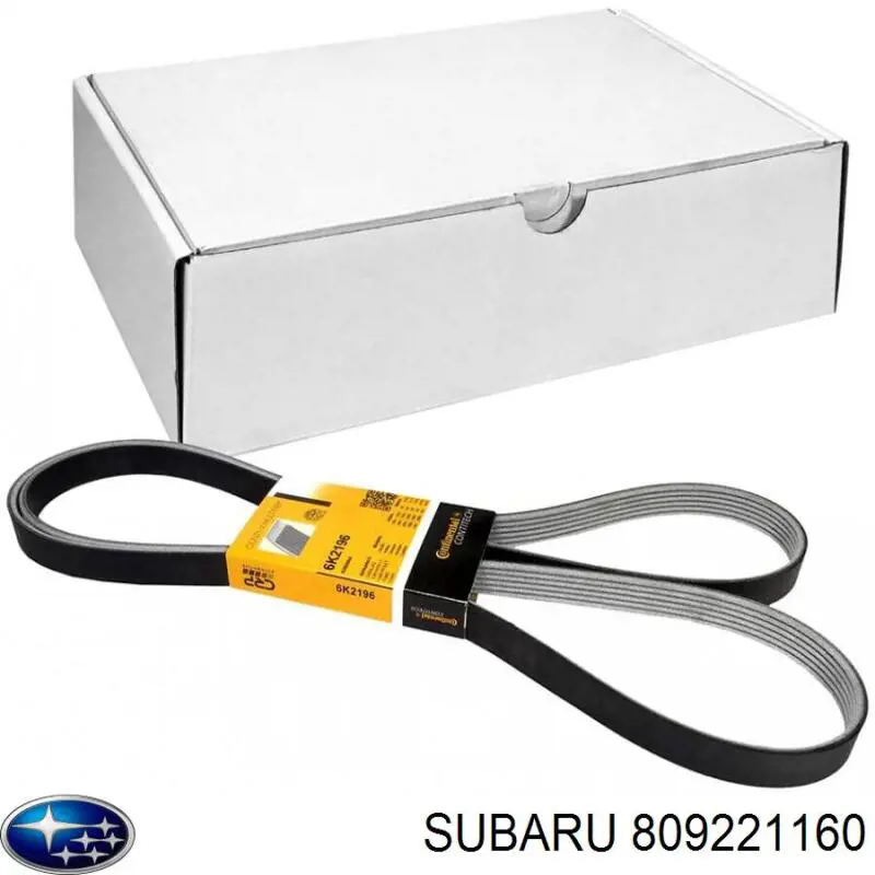 Do koszyka 809221160 Subaru Pas napędowy mechanizmów