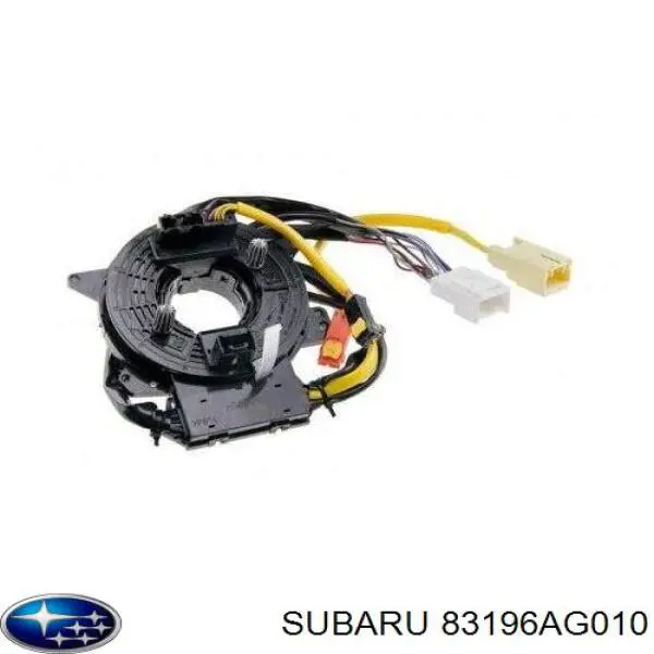 Pierścień kontaktowy AIRBAG, taśma kierownicy Subaru 83196AG010 cena, od 62,54 USD